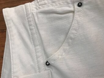 NOVÉ GUESS originál crystal white damske capri S/M - 8