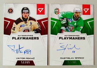 Hokejové kartičky SHL 2024/2025 - AUTOGRAPHED PLAYMAKERS /89 - 8