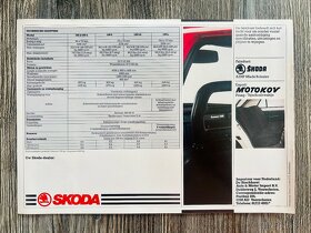 Dobový prospekt Škoda 105 - 120 - 130 serie ( NL ) - 8