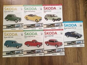 Kaleidoskop slávnych vozov-ŠKODA 1 - 8