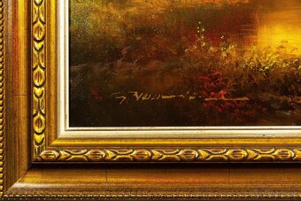 Krajina s riekou, G.Nesvadba, 1050 × 730 mm - 8