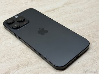 iPhone 16 Pro Max 256GB Black Titanium, 100%, 18 cyklov - 8