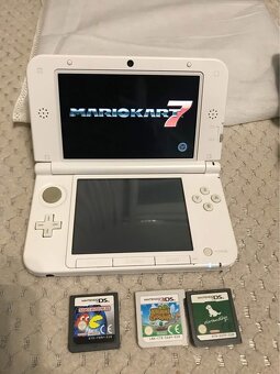 Nintendo 3DS XL White – Super Mario Kart edícia - 8