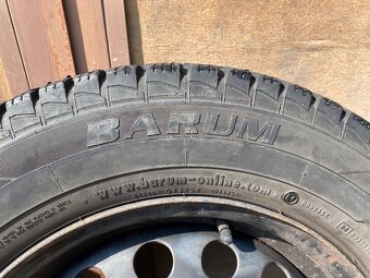 Oceľové disky 5x112 R15 ET60 6J + Barum SnoVanis 195/70 R15 - 8
