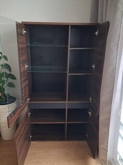 Obývačkový nábytok + jedálenský stôl - 8