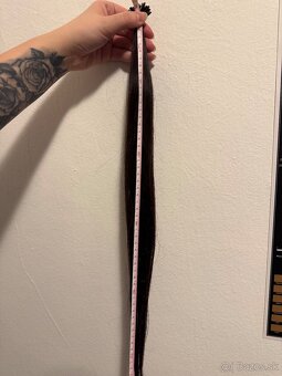 Hnedé panenské ruské vlasy - 55cm - 8