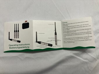 bezdrôtový DMX set – 3× vysielač + prijímač - 8