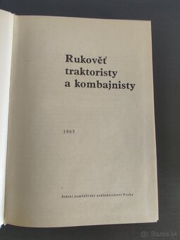 Knihy o zemědělských strojích - 8