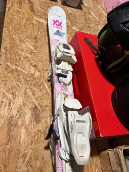 Lyziarky detské, lyže, prilba - 8