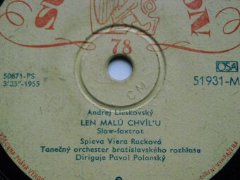 Gramofonové platne šelakové - 8