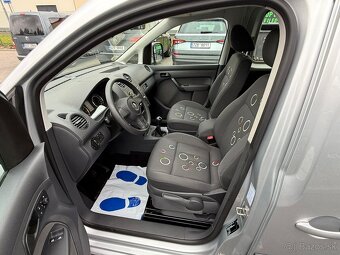 ► VW CADDY MAXI 2,0 CNG MPI - 7 MÍST, TOP KM ◄ - 8