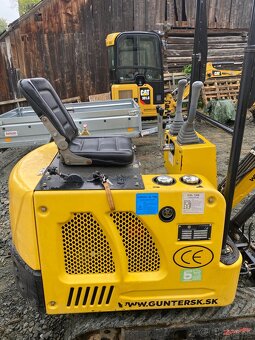 Predám minibager Günter Grossman GG800 - 8