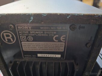 Sony HCD-T1 mikroveža + aktívne repro SA-N1 - 8