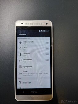 📱 HTC One Mini 601n – bielo strieborný - 8
