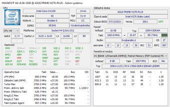 Asus Prime H270-PLUS + procesor Intel Core i3-6100 - 8