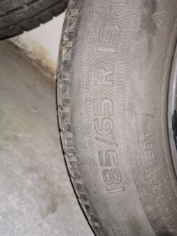 Kolesá + pneumatiky 185 65 R 15 88T - 8