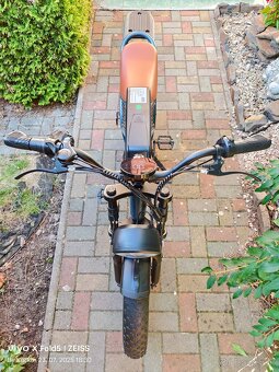 Śtýlový fat ebike s obrovskými batériami Deepower 1000W,60Ah - 8