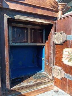 Starožitný trezor popelka Wiese & Comp - 8