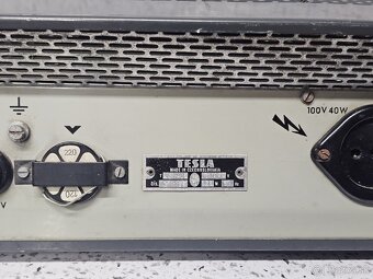 MONO 50 》Tesla AZK405 》Starožitný elektronkový zosilňovač - 8