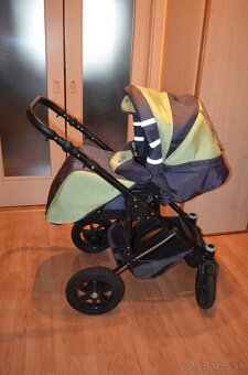 Kočík 3-trojkombinácia - nafukovacie kolesá - 8