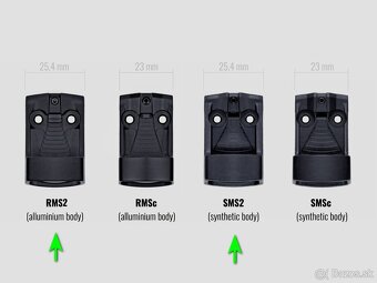 SHIELD RMS2 alebo SMS2 / 4MOA pištoľový kolimátor - 8
