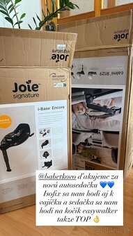 Vanička joie autosedacka + isofix - 8