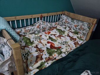 Detská postieľka z masívu - 8