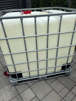IBC NADOBA NADRZ 1000l Kontajner,plastovà nadrz - 8