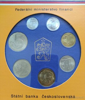 Sady mincí 1989KČS, 1990KČS a 1993KČ - 8