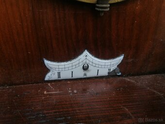 Predám starožitné  2- závažové nástenné hodiny - 8