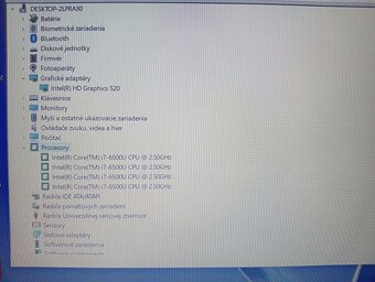 Hp elitebook 850 G3 / 16gb ram / Intel core i7 / 256gb ssd - 8