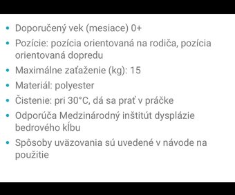 Nosič Boppy Comfy fit - 8