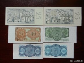 Československé UNC bankovky a iné - 8