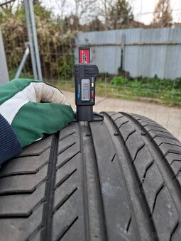 Predám sadu letných pneu Continental 255/45 R18 - 8