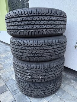 Takmer nové pneu SUV na alu diskoch 18” BORBET - 8