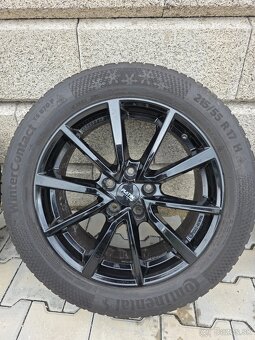 Zimné pneumatiky Continental + disky ET40 R17 7Jx17 - 8
