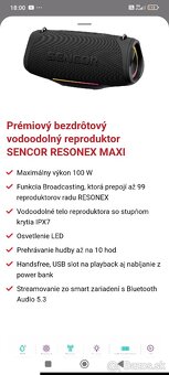 Sencor Resonex Maxi - 8