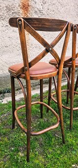 barové stoličky Ton 4ks - 8