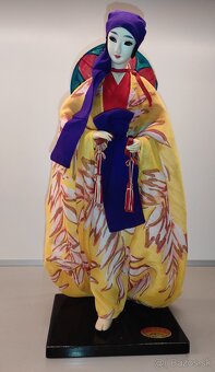 Japonská bábika s klobúkom - 8