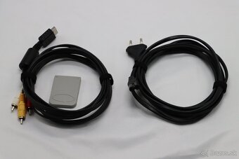 PS1 SCPH-9002 + analógový ovládač + karta + káble - 8