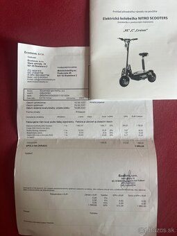 ELEKTRICKÁ KOLOBEŽKA NITRO SCOOTERS CRUISER 2000 GOLD - 8