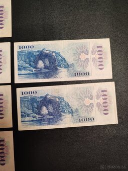 1000 kčs, Slovenský kolok, 1985, 23€ kus - 8