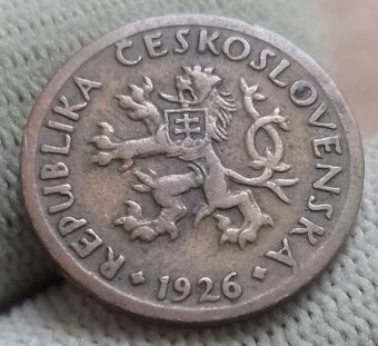 Československé medené 10haliere. - 8