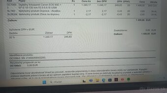 Predám Canon Eos90 D - 8