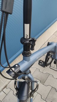 Predám Skladací bicykel Fold 120 modrý - 8