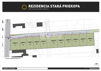 Predaj stavebných pozemkov Rezidencia Stará Priekopa, Martin - 8