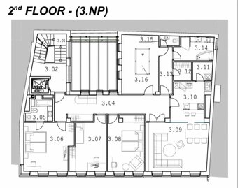 Reprezentatívny kancelársky/apartmánový priestor - 8