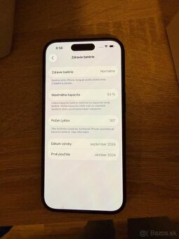 Predám iPhone 16 128gb - 8