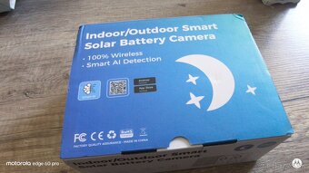 Bezpečnostná Solar Wifi ip kamera 4mpix - 8