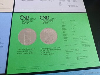 Strieborné mince 200 korún PROOF - 8